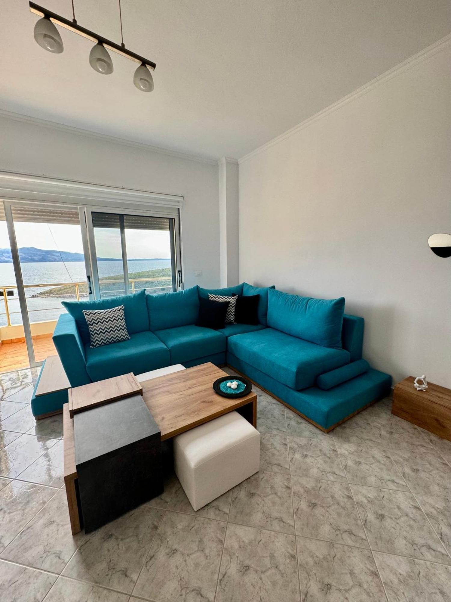 Comfy Blue Sarande Apartamento Exterior foto