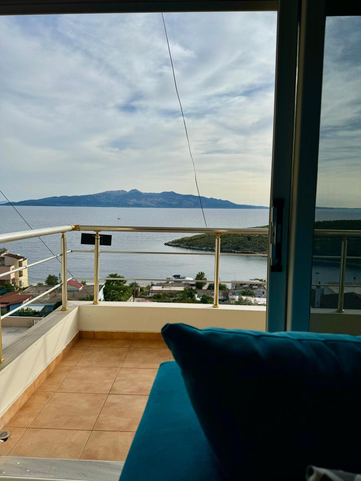 Comfy Blue Sarande Apartamento Exterior foto