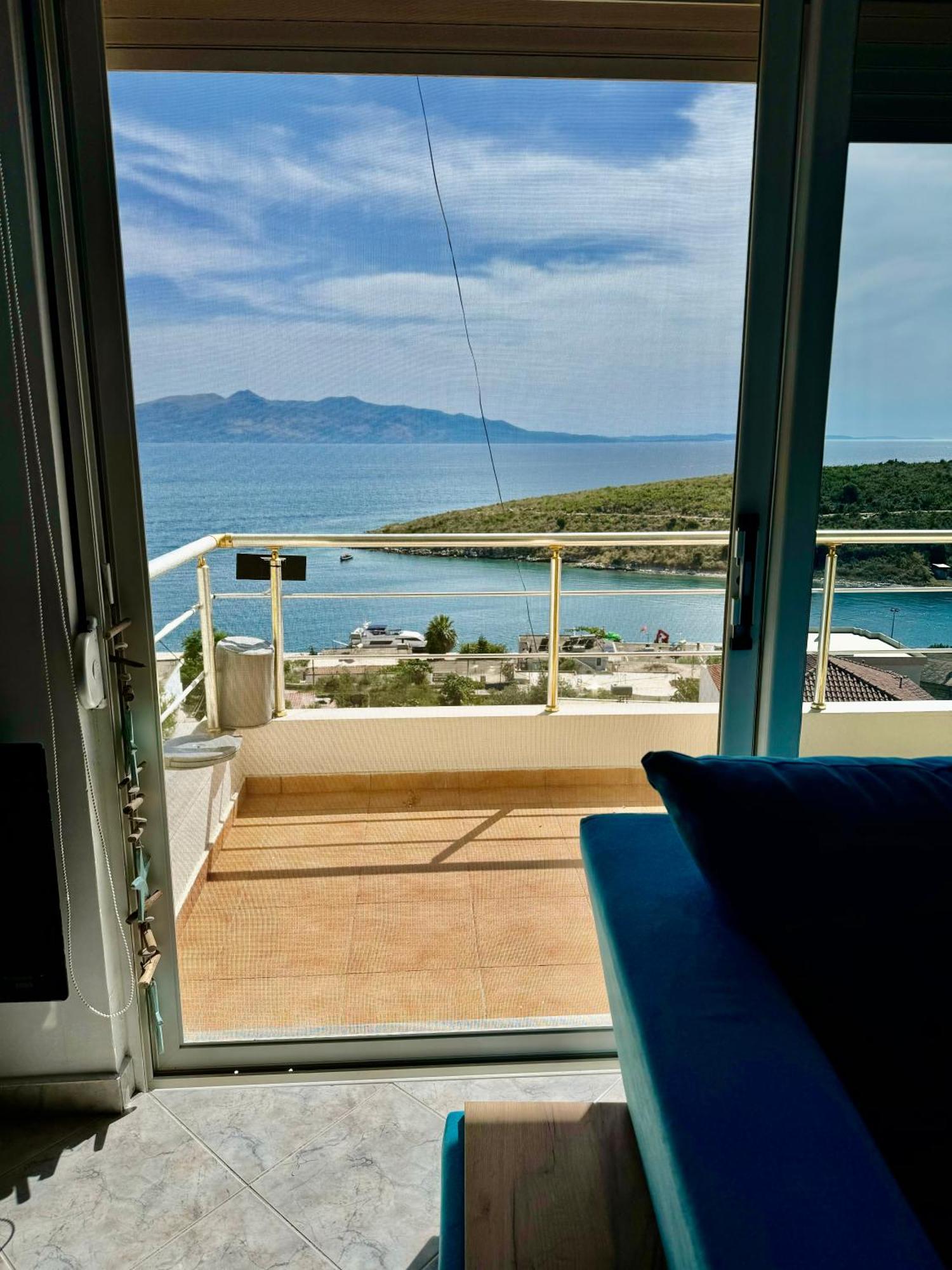 Comfy Blue Sarande Apartamento Exterior foto